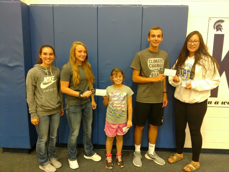 Boyd County Schools September Kindness Awards